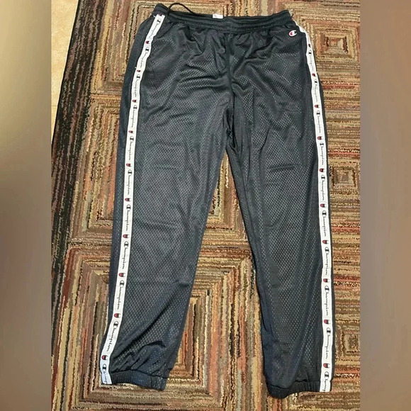 Champion Black Men's Athletic Pants Size XL - Picture 1 of 5